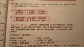Как называются числа при сложении в ИКЕНация