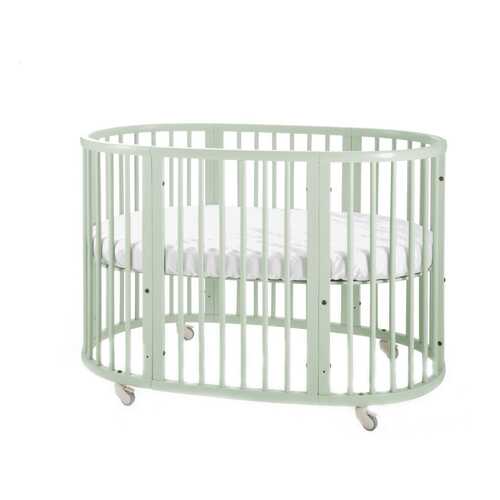 Комплект №2 Stokke Sleepi: кровать с держателем и боковины для кровати Junior Mint Green в ИКЕНация
