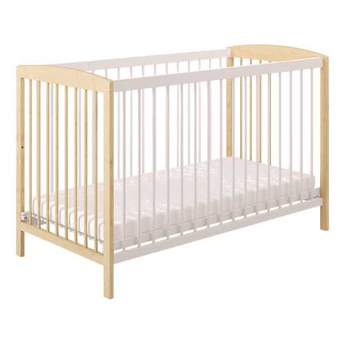 Кровать детская Polini Simple 101 натуральный+белый в ИКЕНация