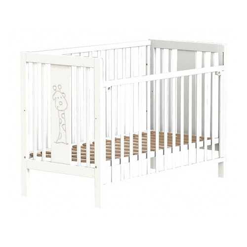 Кровать Fiorellino Giraffe (Фиореллино Жираф) 120*60 white в ИКЕНация