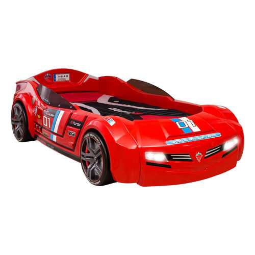 Кровать-машина Cilek Carbed BiTurbo красная 90х195 в ИКЕНация