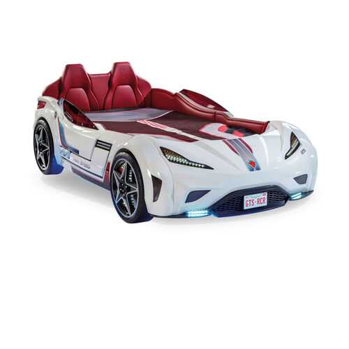Кровать-машина Cilek Carbed GTS белая 100х190 в ИКЕНация