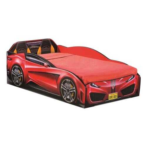 Кровать-машина Cilek Carbed Spyder красная 70х130 в ИКЕНация