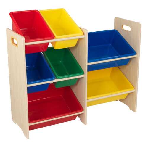 Система хранения KidKraft с 7 контейнерами яркий в ИКЕНация