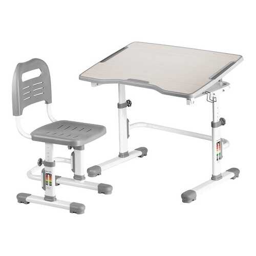 Парта со стулом Fun Desk Vivo 2, Grey в ИКЕНация