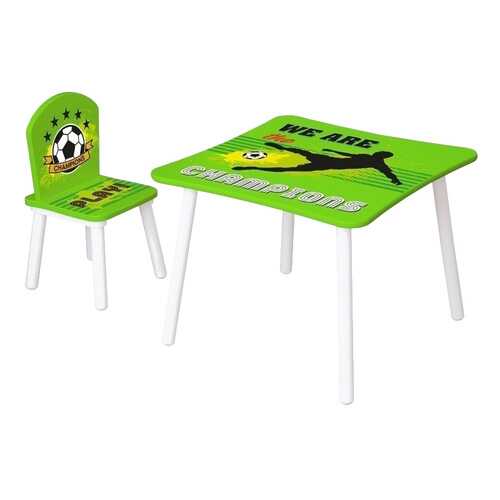Стул для комплекта детской мебели Polini kids Fun 145 S Футбол, зеленый в ИКЕНация