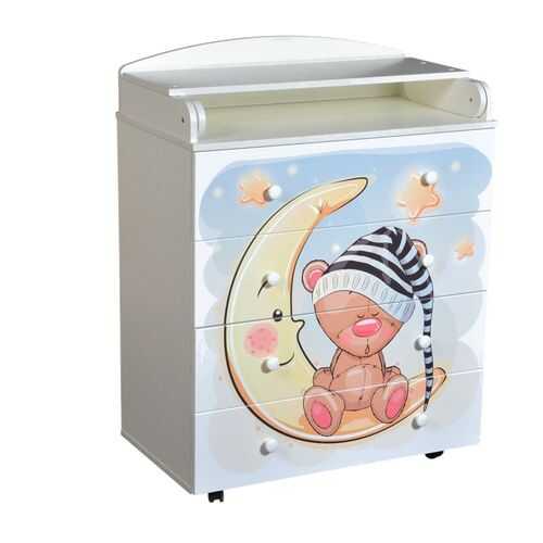 Комод Антел Lilu-7 МДФ 800/4 в ИКЕНация