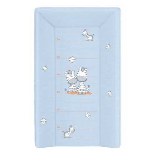 Матрас пеленальный Ceba Baby Zebra blue мягкий с изголовьем, 70 см в ИКЕНация