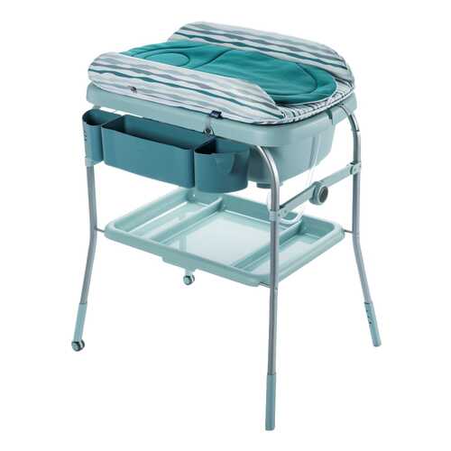 Пеленальный столик с ванночкой Chicco Cuddle & Bubble Comfort Silver Wild в ИКЕНация