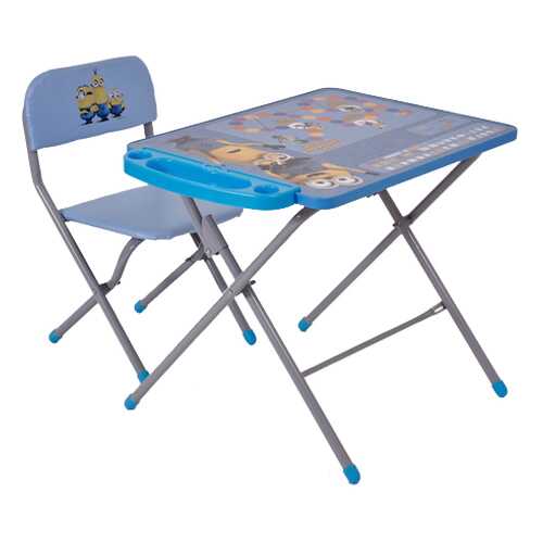 Комплект детской мебели Polini kids 203 Гадкий я, Голубой в ИКЕНация