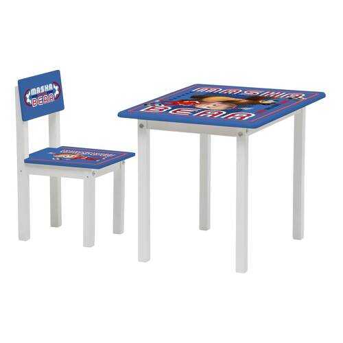 Комплект детской мебели Polini kids Fun 105 S Маша и Медведь синий в ИКЕНация