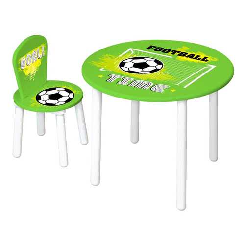 Комплект детской мебели Polini Kids Fun 185 S Футбол, зеленый в ИКЕНация