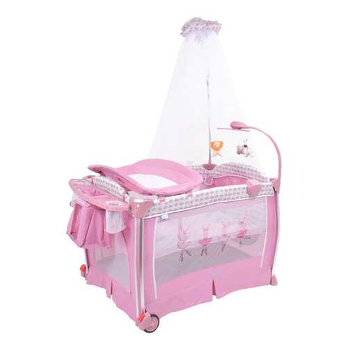Детская кровать-манеж Nuovita Fortezza NUO_AP930_601 Rose в ИКЕНация