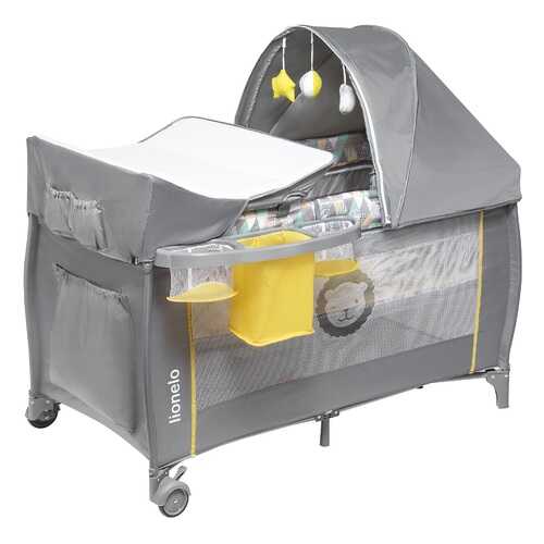 Манеж Lionelo LO-Sven Plus Yellow Scandi в ИКЕНация