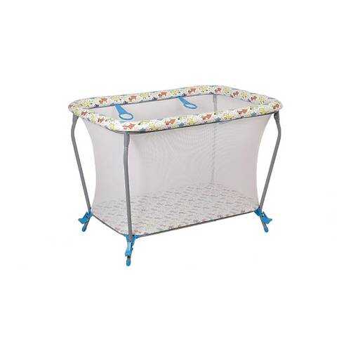 Манеж Polini kids Classic Собачки, бирюзовый в ИКЕНация