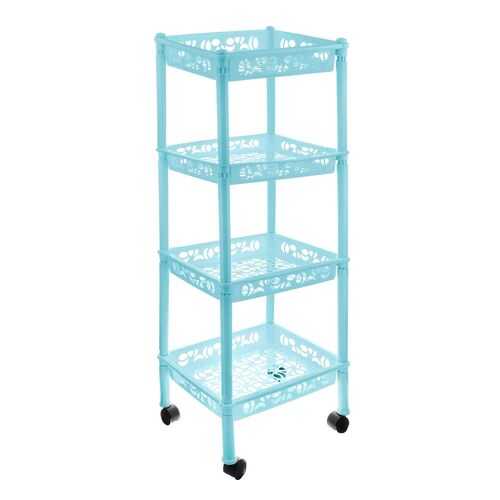 Этажерка BranQ Prima BQ2827 37х29х93,5 см, бирюзовый в ИКЕНация