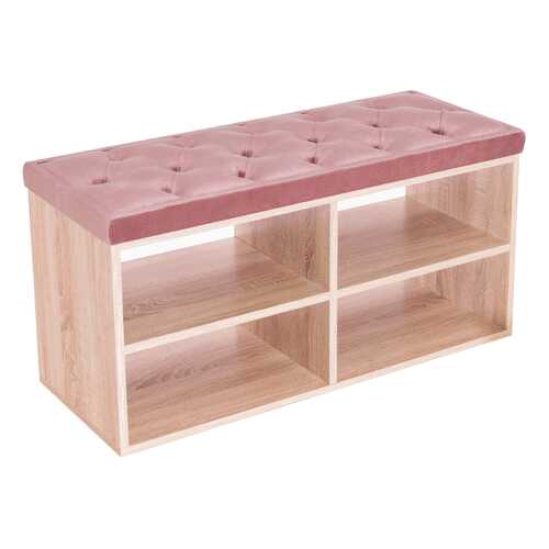 Обувница Милана Обувница HD 950*450*450 Bella 20 Коралловый, Дуб сонома в ИКЕНация