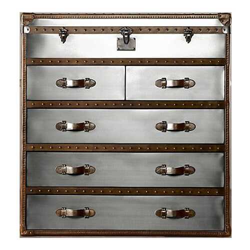 Комод Restoration Hardware Ампель RH-TTAPF121BSSSSMC 50х120х126 см, хром/коричневый в ИКЕНация