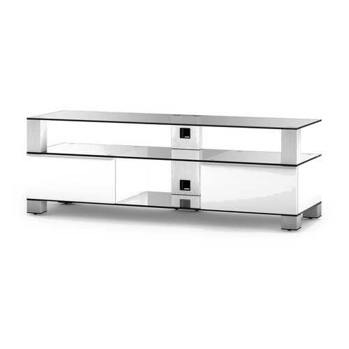 Тумба под телевизор приставная SONOROUS MD 9140-C-INX-WHT 140х44х49 см, белый в ИКЕНация