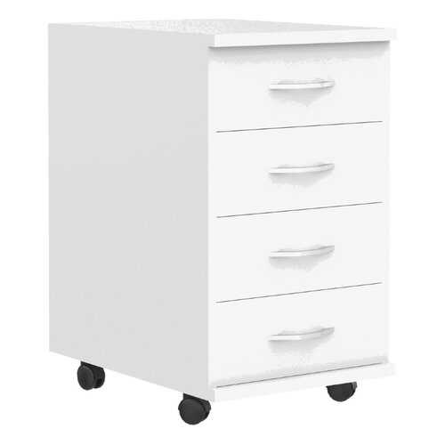 Тумба подкатная ТМ-4 Белый с фолдингом 412*450*708 в ИКЕНация