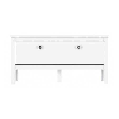 Тумба прикроватная приставная BlackRedWhite Хельга KOM1K BRW_70003731 92x35x46 см, белый в ИКЕНация