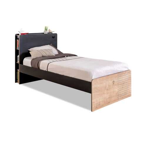 Кровать Cilek Black 100х200 см, бежевый/черный в ИКЕНация