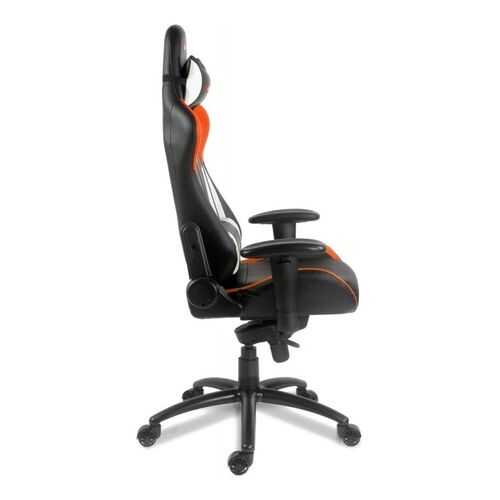 Игровое кресло Arozzi Verona Pro/Экокожа черная/оранжевая/белая в ИКЕНация