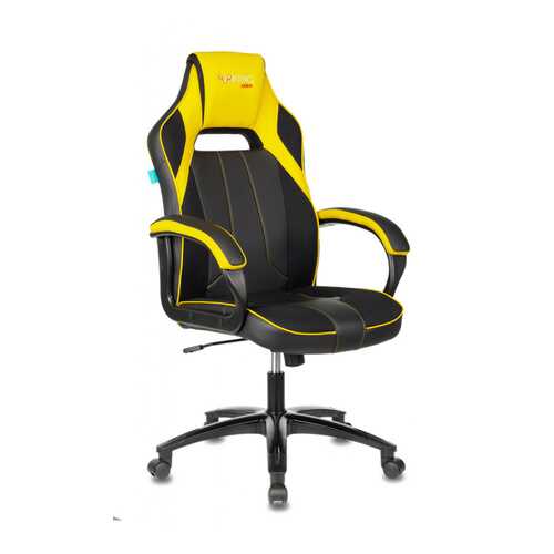 Кресло игровое Бюрократ VIKING 2 AERO YELLOW черный/желтый искусст.кожа/ткань в ИКЕНация