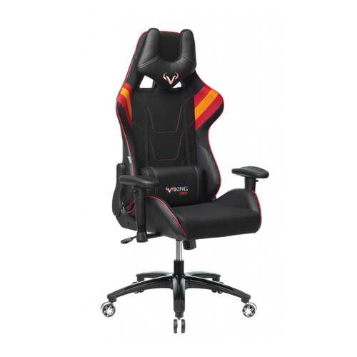 Кресло игровое Бюрократ VIKING 4 AERO RED две подушки черный/красный искусст.кожа/ткань в ИКЕНация