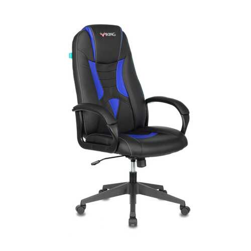 Кресло игровое Бюрократ VIKING-8N/BL-BLUE черный/синий искусственная кожа в ИКЕНация