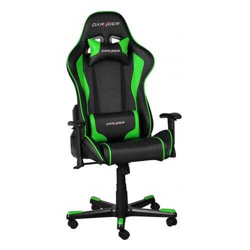 Кресло игровое DXRacer FORMULA OH/FE08/NE, черный/зеленый в ИКЕНация