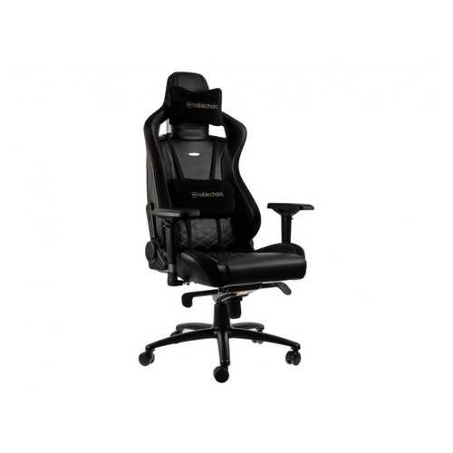 Кресло игровое noblechairs EPIC Black/Gold в ИКЕНация
