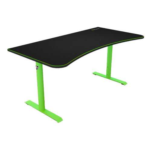 Компьютерный стол Arozzi Arena Gaming Desk/Черный МДФ/Зеленый металл в ИКЕНация