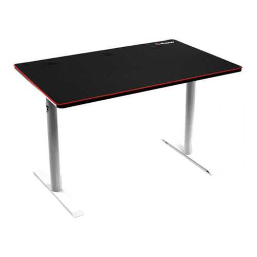 Компьютерный стол Arozzi Arena Leggero Gaming Desk/Черный МДФ/Белый металл в ИКЕНация
