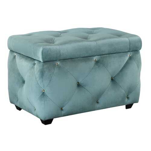 Сундук Leset Classic-Е64, велюр YD-25B Бирюзовый/ножки пластик в ИКЕНация