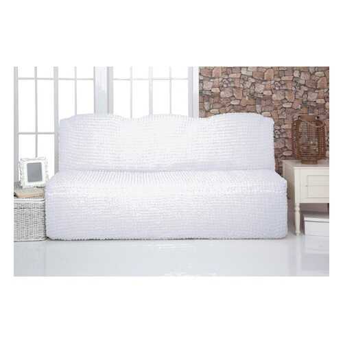 Чехол на трехместный диван без подлокотников и оборки Venera Sofa, белый в ИКЕНация