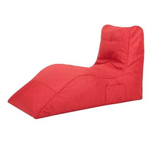 Кресло бескаркасное Папа Пуф Cinema Sofa Red, размер XXL, рогожка, красный в ИКЕНация