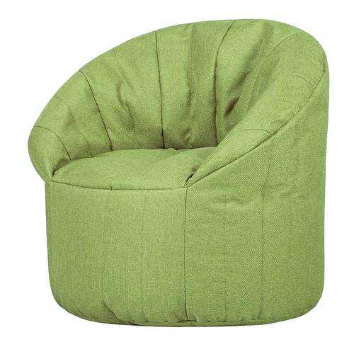 Кресло бескаркасное Папа Пуф Club Chair Lime, размер XL, рогожка, зеленый в ИКЕНация
