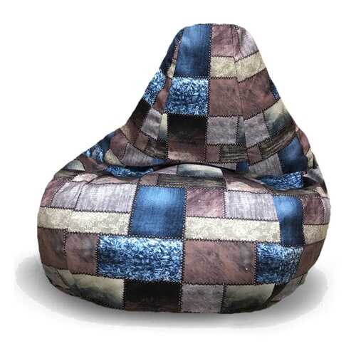 Кресло-груша Kreslo-Puff Comfort Rio синий в ИКЕНация