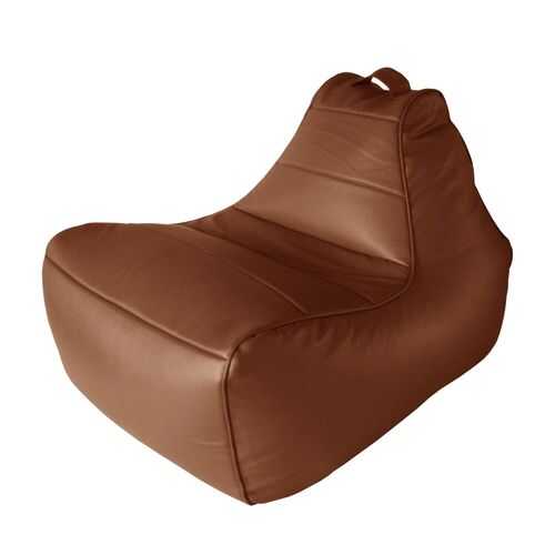Кресло-мешок Папа Пуф Modern Lounger Brown, размер L, экокожа, коричневый в ИКЕНация