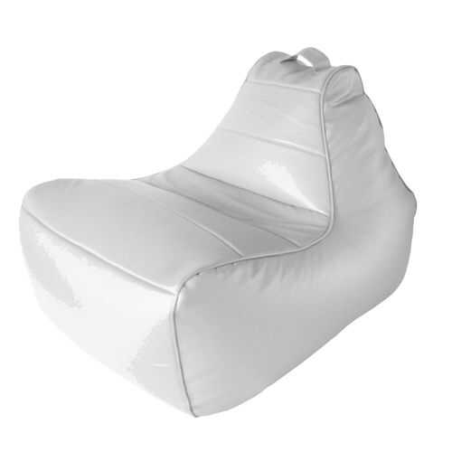 Кресло-мешок Папа Пуф Modern Lounger White, размер L, экокожа, белый в ИКЕНация