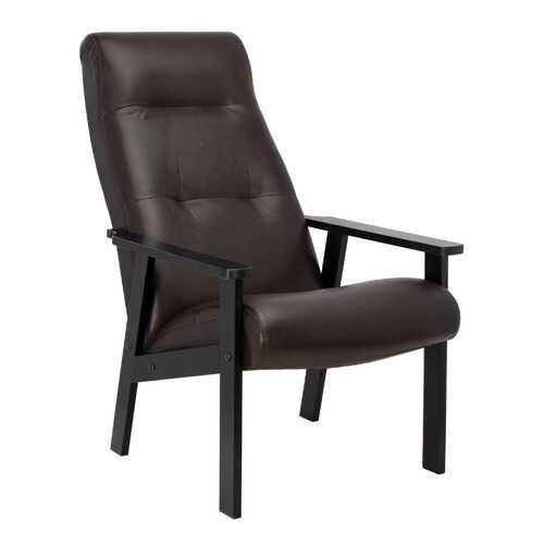 Кресло Leset Retro, Венге, экокожа Vegas Lite Amber в ИКЕНация