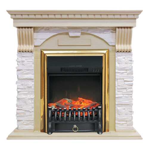 Электрокамин Royal Flame Dublin с очагом Fobos BR Золотистый; Кремовый; Черный в ИКЕНация