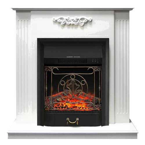 Электрокамин Royal Flame Lumsden с очагом Majestic BL Белый; Черный в ИКЕНация