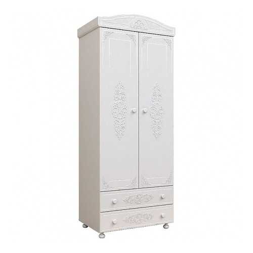 Платяной шкаф Компасс-мебель Ассоль АС-02 KOM_AC02 83,2x50x206, белое дерево в ИКЕНация