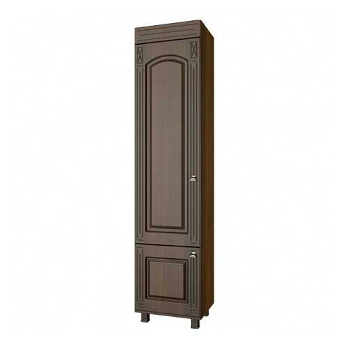 Платяной шкаф Компасс-мебель Элизабет ЭМ-4.1 KOM_EM4_1_2L 50x39x215, орех темный в ИКЕНация