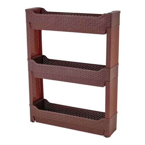 Стеллаж BranQ 35BQ3768ВНГ 59,5х13,5х69 см, венге в ИКЕНация