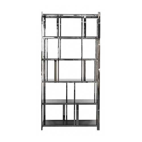 Стеллаж Garda Decor 13RXSH3052-SILVER 100x38x200 см, серебристый в ИКЕНация