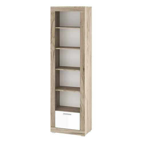 Стеллаж Hoff 80327564 60,2х37х210 см, дуб серый крафт/белый глянец в ИКЕНация