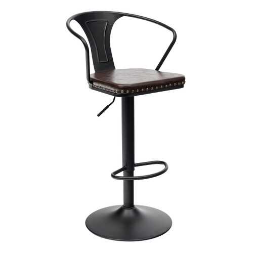 Барный стул с регулируемой высотой STOOL GROUP TOLIX ARMS SOFT F2535L Черный матовый в ИКЕНация